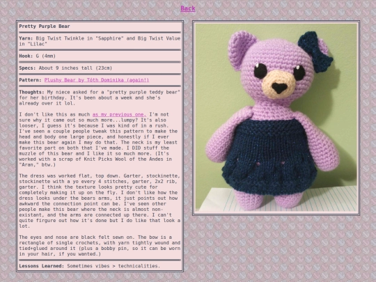 Yarn-Projects/Pretty-Purple-Bear screenshot