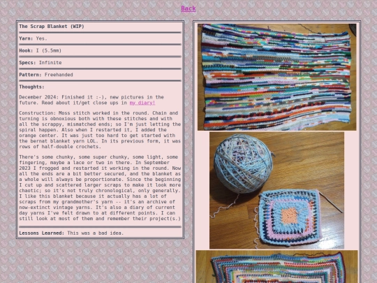 Yarn-Projects/Scrap-Blanket screenshot
