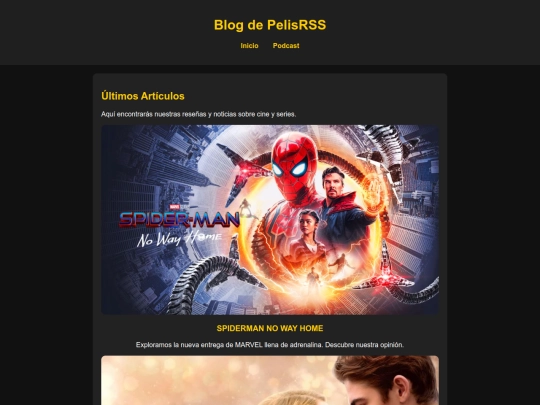 web-rss/blog screenshot