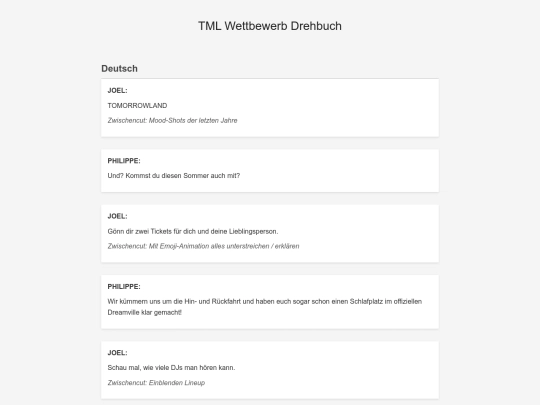 tml screenshot