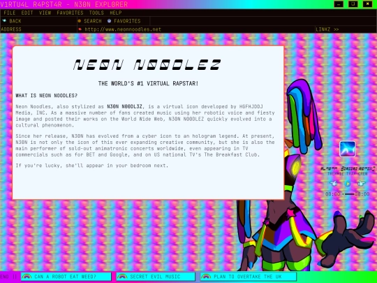 oc/neon/neon screenshot