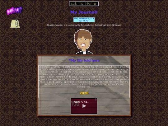Journal screenshot