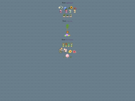adoptions/plants screenshot