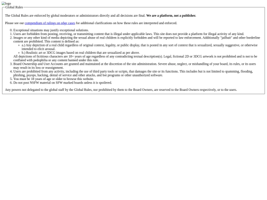 globalRules screenshot