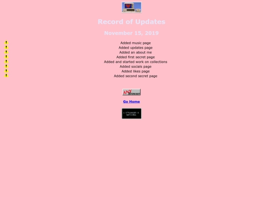 updates screenshot