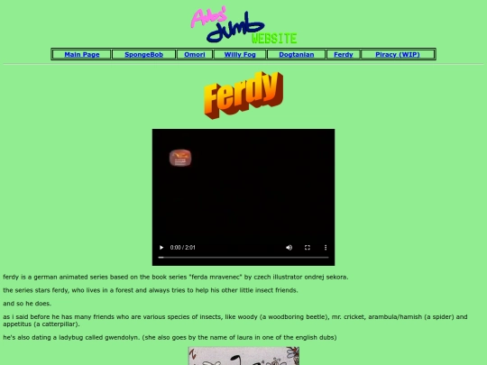 ferdomravec screenshot