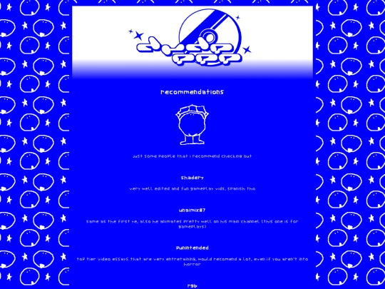 recommendations screenshot