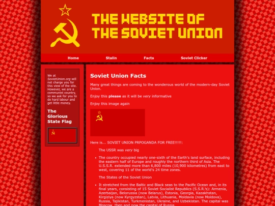 soviet/soviet_union_facts screenshot