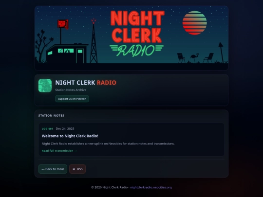 blog screenshot