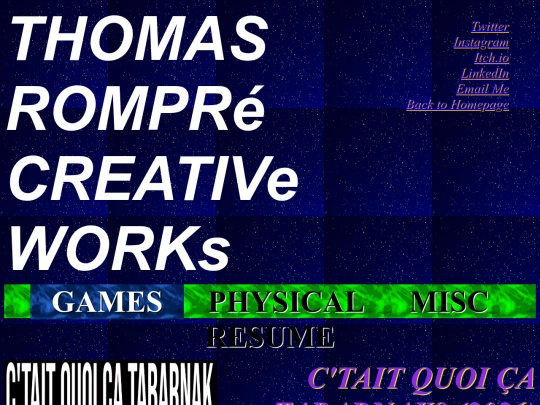 games screenshot