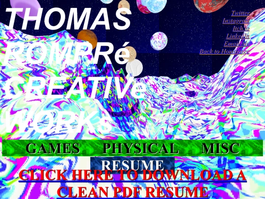 resume screenshot