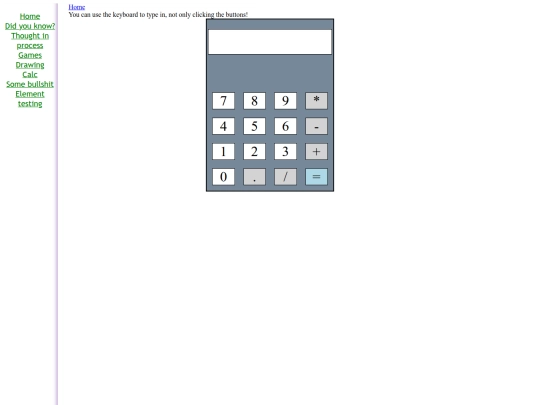 pages/calculator screenshot