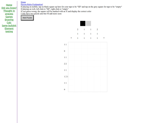 pages/picross screenshot
