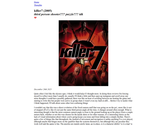 pages/thoughts/games/killer7 screenshot