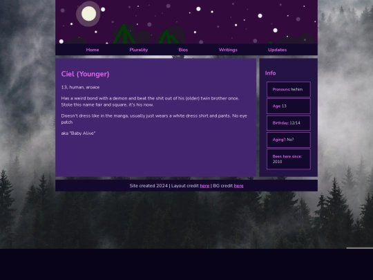 Members/Ciel screenshot