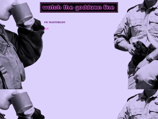 Fic_Masterlist screenshot