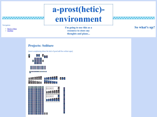 projects-and-fun-stuff/Solitare screenshot