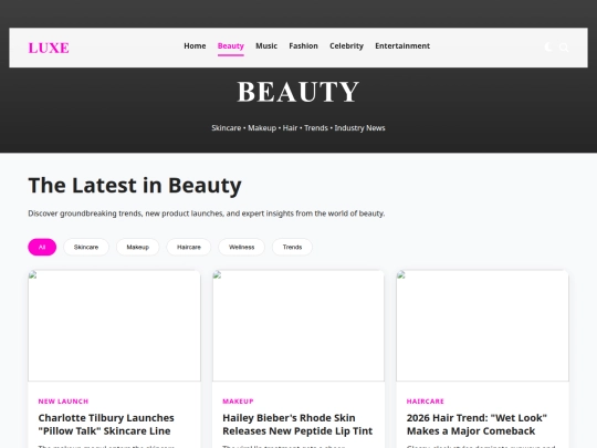 beauty screenshot