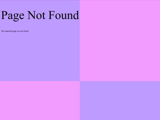 not_found screenshot
