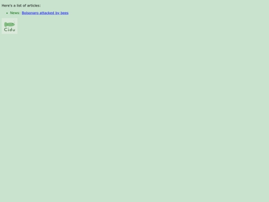 articles screenshot