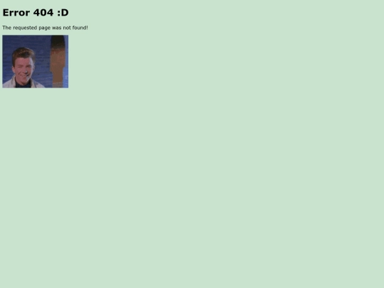 not_found screenshot