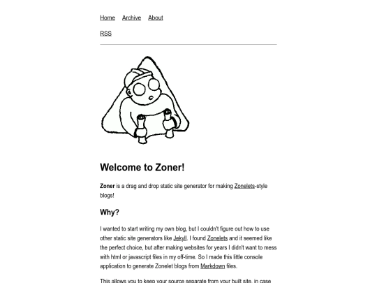 blog screenshot