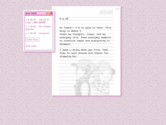mainblog screenshot