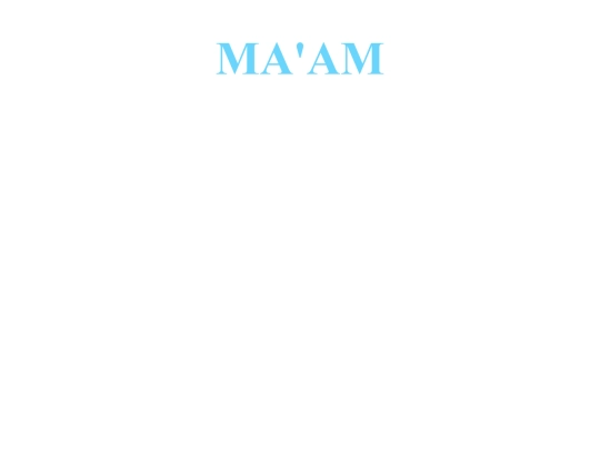 projects/maam screenshot