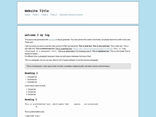 articles screenshot