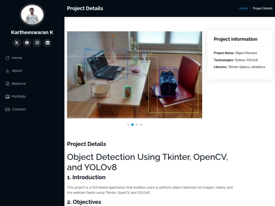 object screenshot