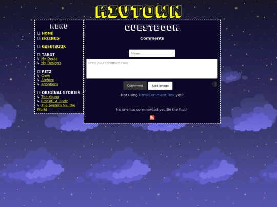guestbook screenshot