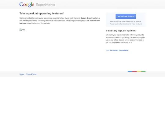 google10/experiments/whatsthis screenshot