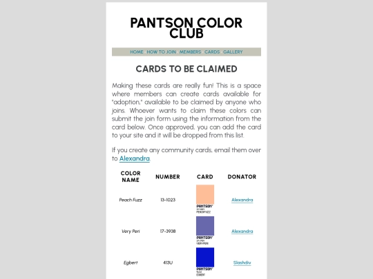 cards screenshot