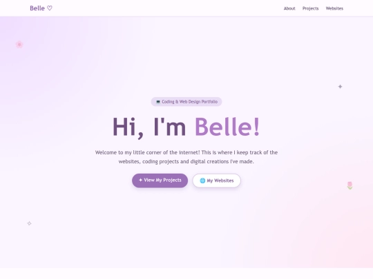 Portfolio screenshot