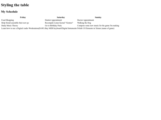 assign-for-navigation/3.14-Stylish-Schedule-Assignment screenshot