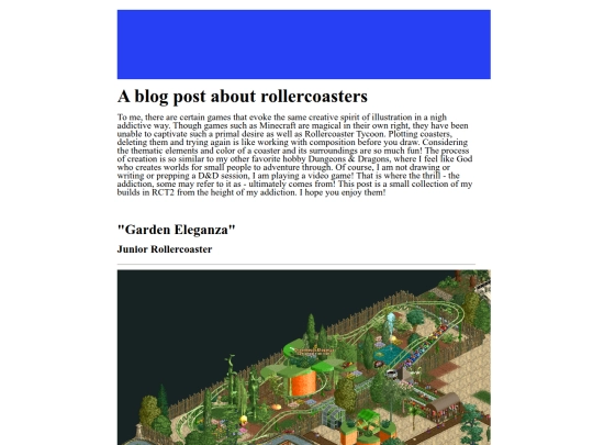 writings/miscellaneous/rollercoasters screenshot