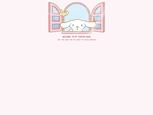 blog/splash screenshot