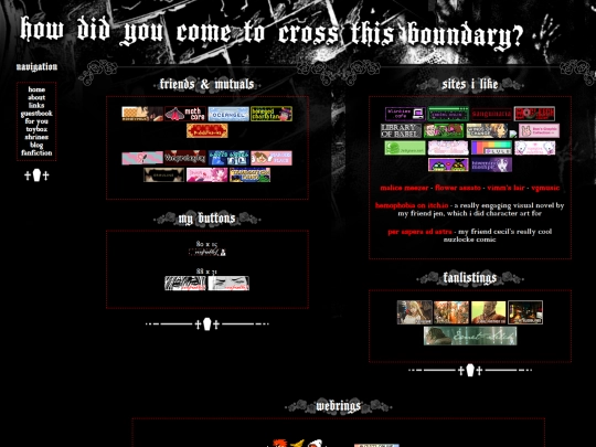 links screenshot