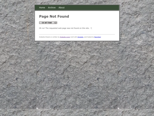 not_found screenshot