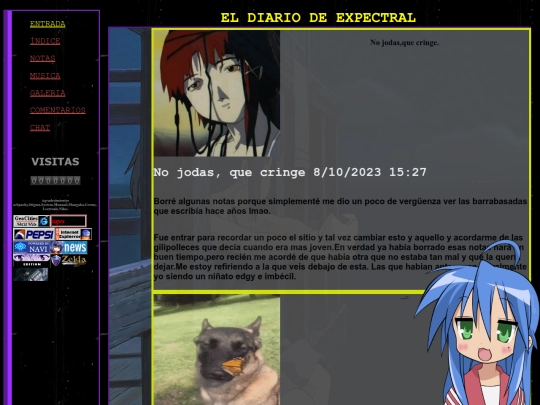 notas screenshot