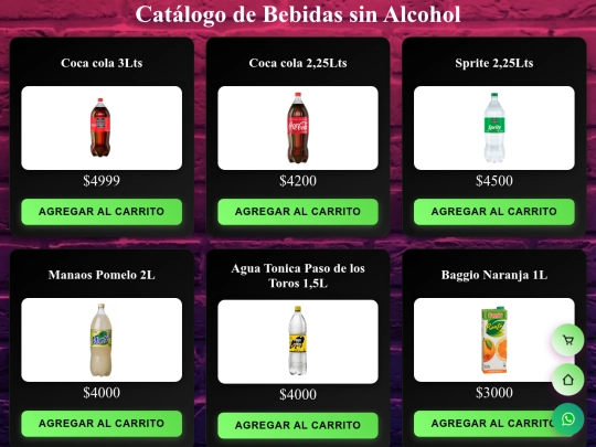 pages/bebidas-s-alcohol screenshot