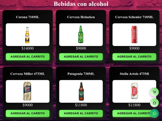 pages/cervezas screenshot