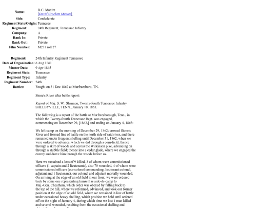media/John2/RegimentHistory screenshot