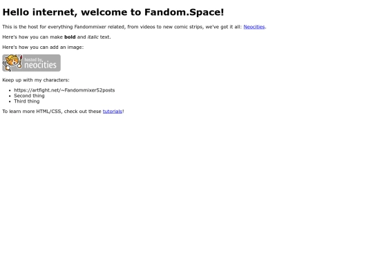 index screenshot