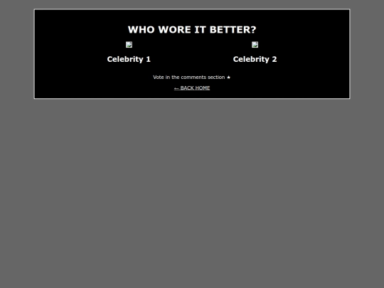 whoworeitbettter screenshot