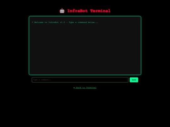 infrabot screenshot