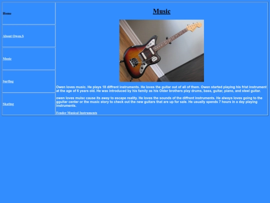 Music screenshot