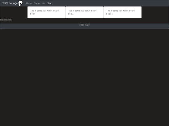 test screenshot