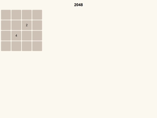 Main/2048 screenshot