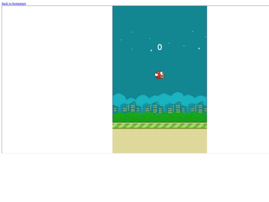 flappy-bird screenshot